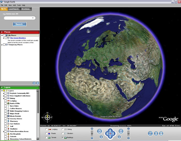 Mappemonde interactive MyMap